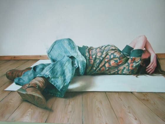 'Reclining Figure' by artist Donald Macdonald